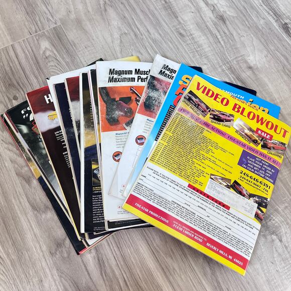 Mopar Magazine 2001 Collector's Full set issues(January, Feb, Mar, Apr,May, +) - Picture 9 of 9